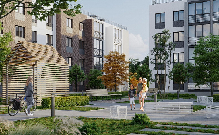 1-Комнатная квартира 45.65м², эт. 1, фото 8