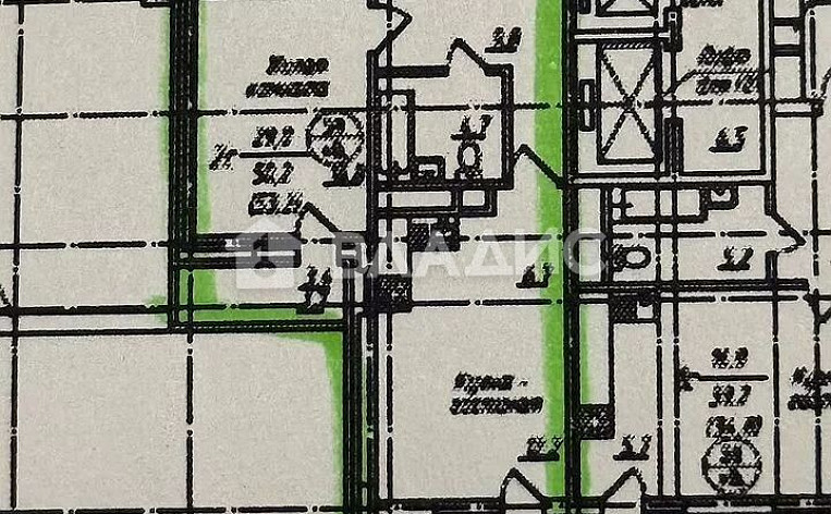 1-Комнатная квартира 50.00м², эт. 14, фото 14