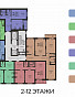 1-Комнатная квартира 38.40м², эт. 4, фото 5