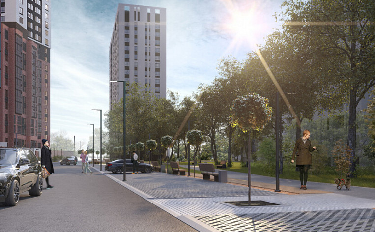 1-Комнатная квартира 41.50м², эт. 1, фото 13