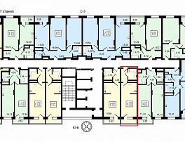 1-комнатная квартира, 27.03 м2